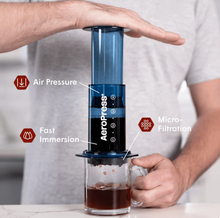 Load image into Gallery viewer, AeroPress Clear Colors Coffee Press(90PK05)-Blue