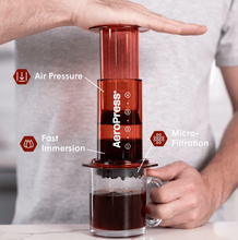 Load image into Gallery viewer, AeroPress Clear Colors Coffee Press(90PK05)-Red