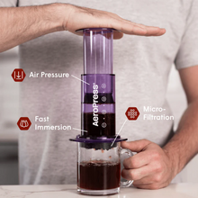 Load image into Gallery viewer, AeroPress Clear Colors Coffee Press(90PK05)-Purple